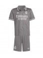 Real Madrid Endrick #16 Tredjedraktsett Barn 2024-25 Korte ermer (+ bukser)